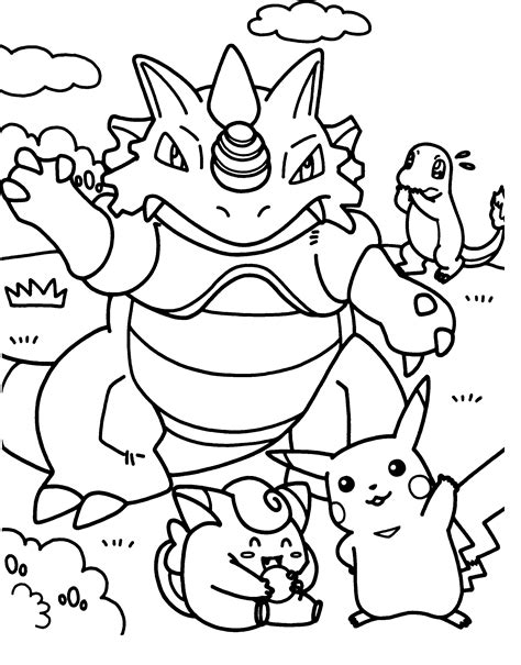 coloring pages of pokemon|3000+ FREE Pokemon Coloring Pages